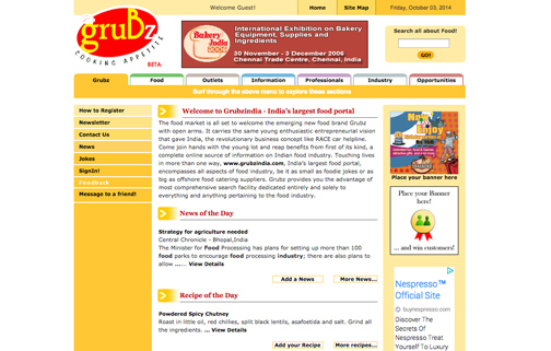 http://www.grubzindia.com